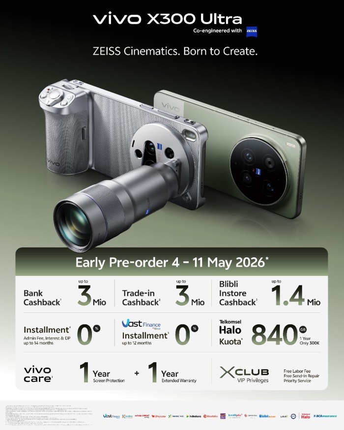 Early Pre-Order vivo X300 Ultra - Detail