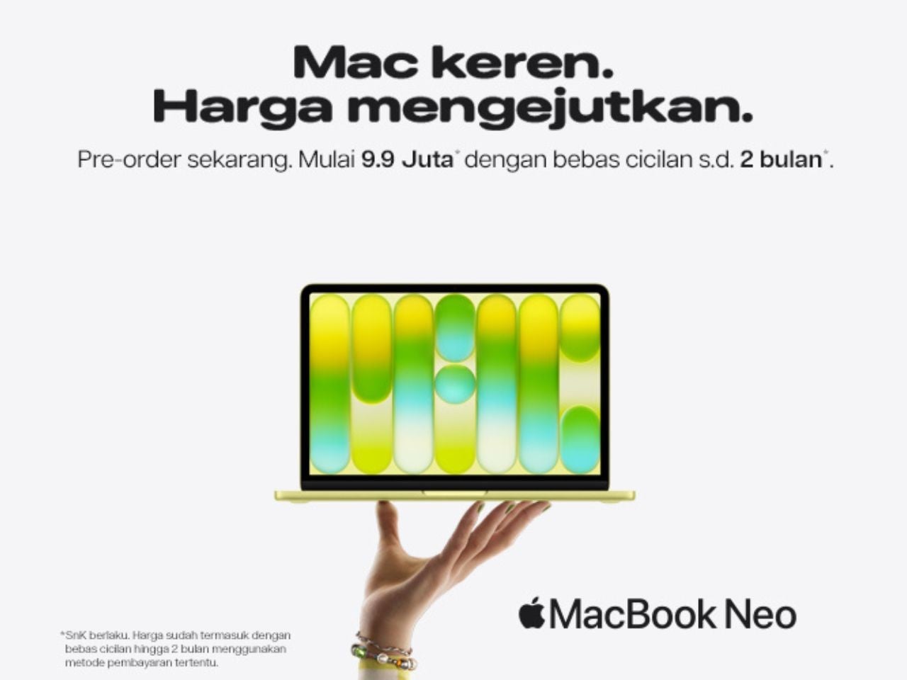 MacBook Neo Rilis Indonesia - Header