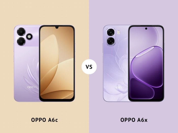 OPPO A6c Vs OPPO A6x - Header