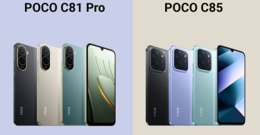 POCO C81 Pro vs POCO C85