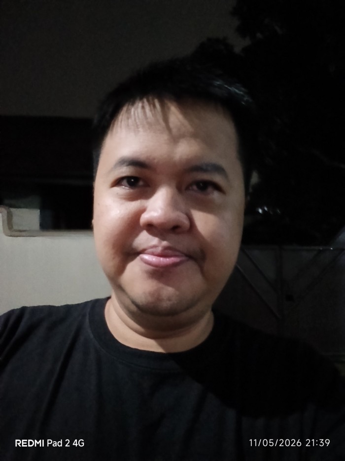 REDMI Pad 2 4G - Selfie - Malam Hari