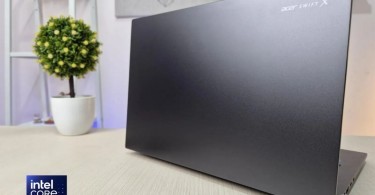 Review Acer Swift X 14 AI SFX14-73G Intel