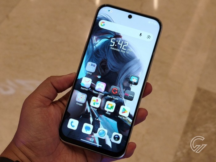nubia-Neo-5-5G-Layar