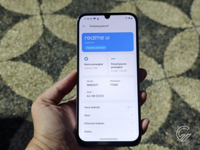 Kelebihan dan Kekurangan realme C100i - 2
