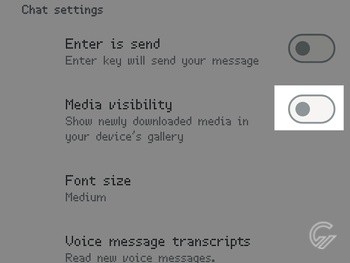 Cara Agar Foto WhatsApp Tidak Tersimpan di Galeri 4