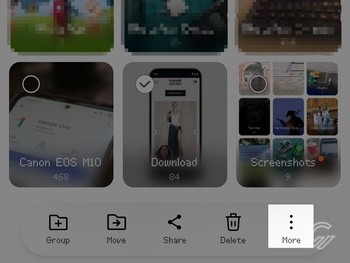 Cara Ganti Foto Cover Album di Galeri Samsung 3