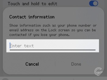 Cara Membuat Nama di Layar Kunci HP Samsung 3