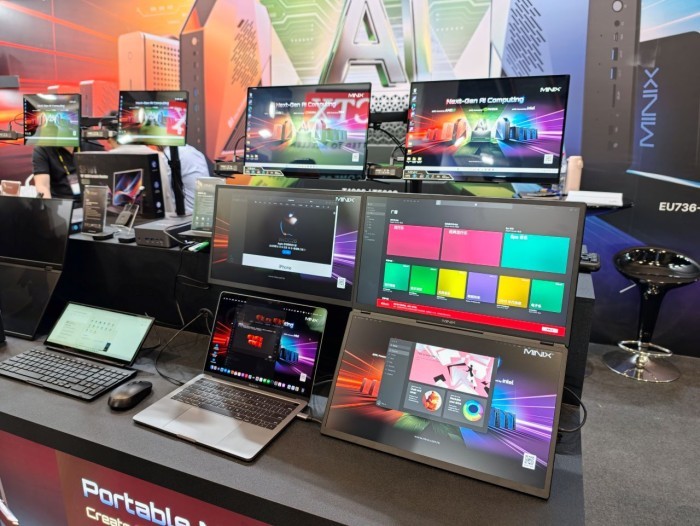 Minix Portable Monitor Computex 2026