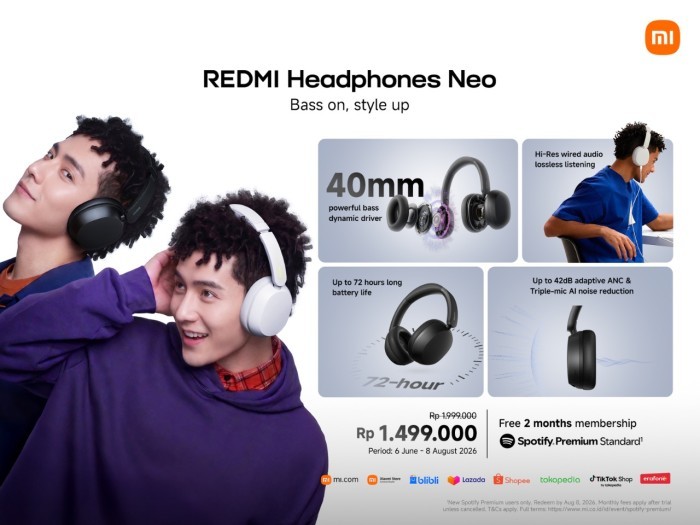 REDMI Headphone Neo Rilis - Promo