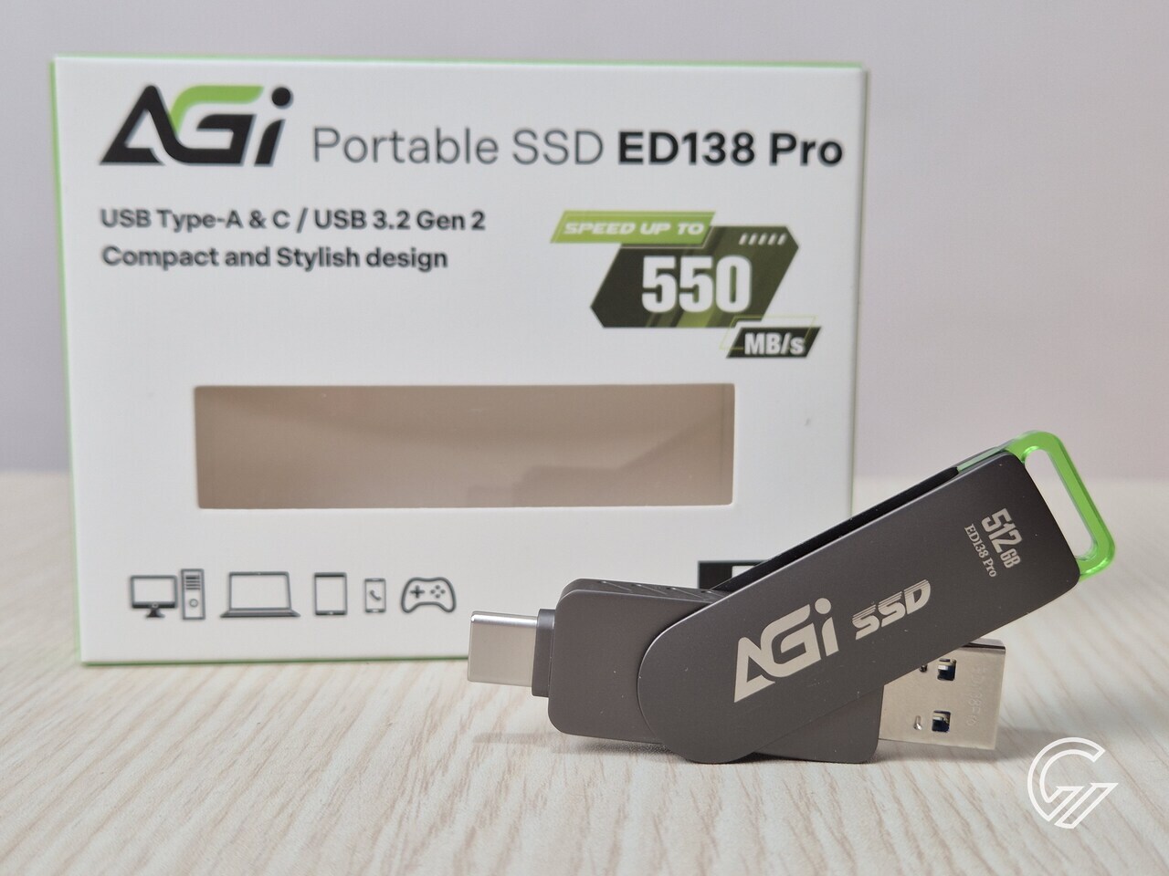 Ulasan AGI Portable SSD ED138 Pro: Mungil Seukuran Jempol, Performa Setara SSD SATA III