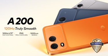 Rilis itel A200 - Header