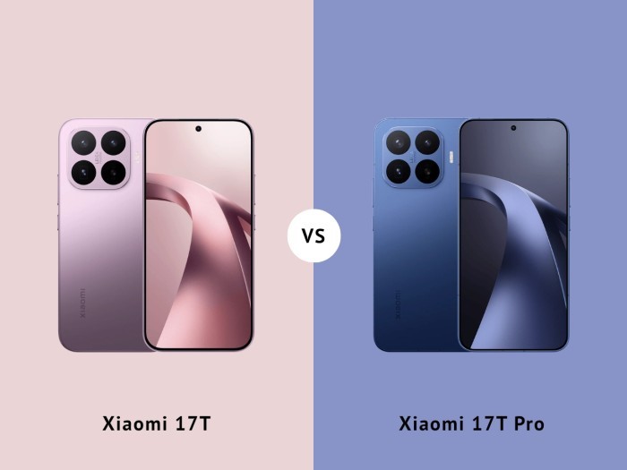 Xiaomi 17T Vs Xiaomi 17T Pro - Header