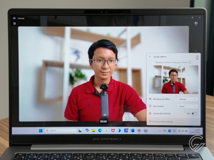ASUS ExpertBook P5 G2 (AMD) AI Camera