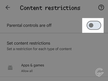 Cara Blokir Aplikasi di Google Play Store 5