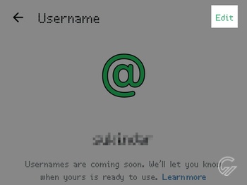 Cara Reservasi Atau Buat Username WhatsApp 5