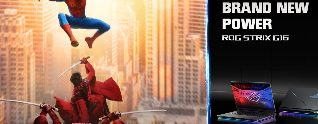 Kolaborasi ASUS ROG x Spider-Man Brand New Day
