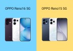 OPPO Reno16 5G vs Reno15 5G