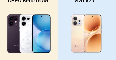 OPPO Reno16 5G vs vivo V70