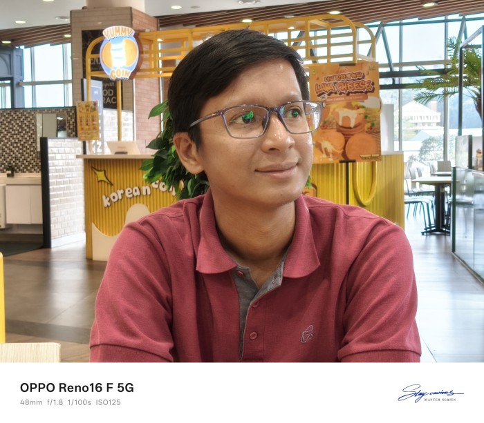 OPPO Reno16 F 5G - Hasil Kamera