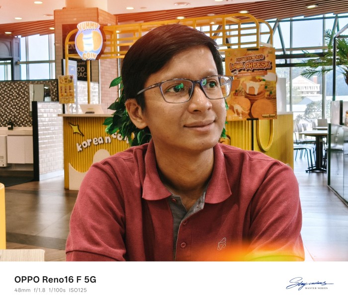 OPPO Reno16 F 5G - Hasil Kamera