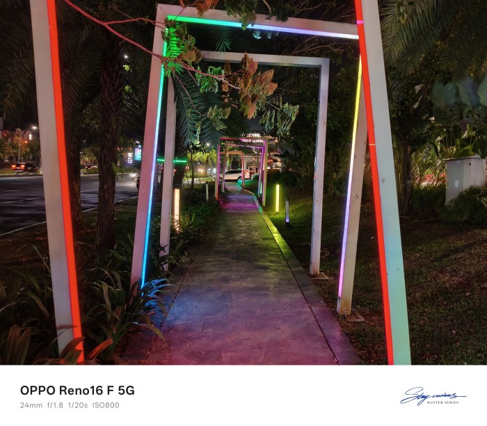 OPPO Reno16 F 5G - Hasil Kamera