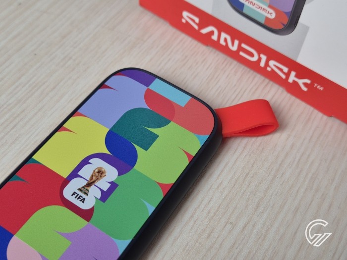 Review SANDISK Portable SSD E30 FIFA World Cup 2026 Edition 1TB (3)