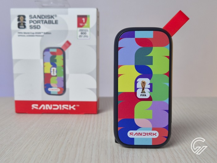 Review SANDISK Portable SSD E30 FIFA World Cup 2026 Edition 1TB (6)