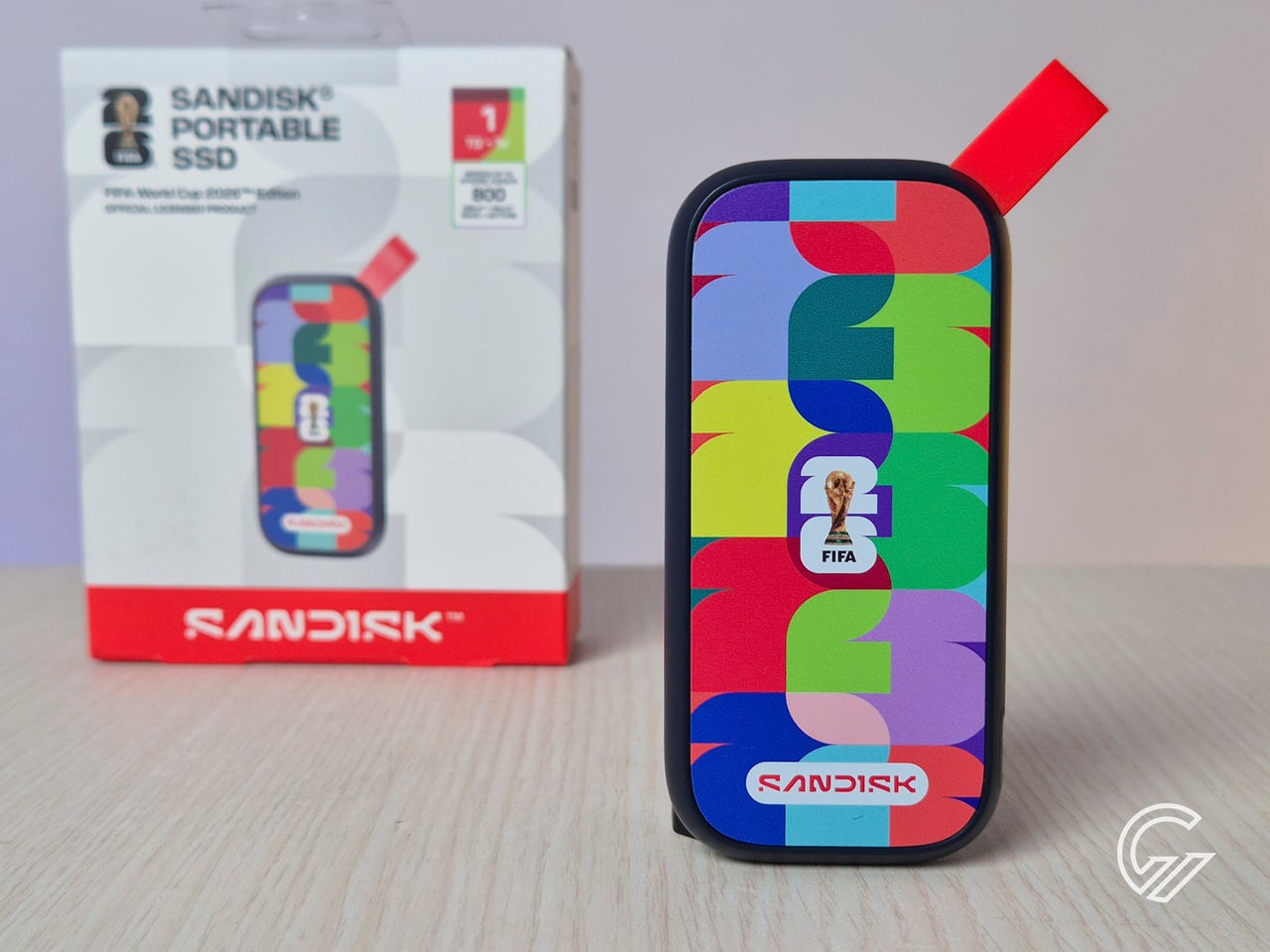 Review SANDISK Portable SSD E30 FIFA World Cup 2026 Edition 1TB (6)