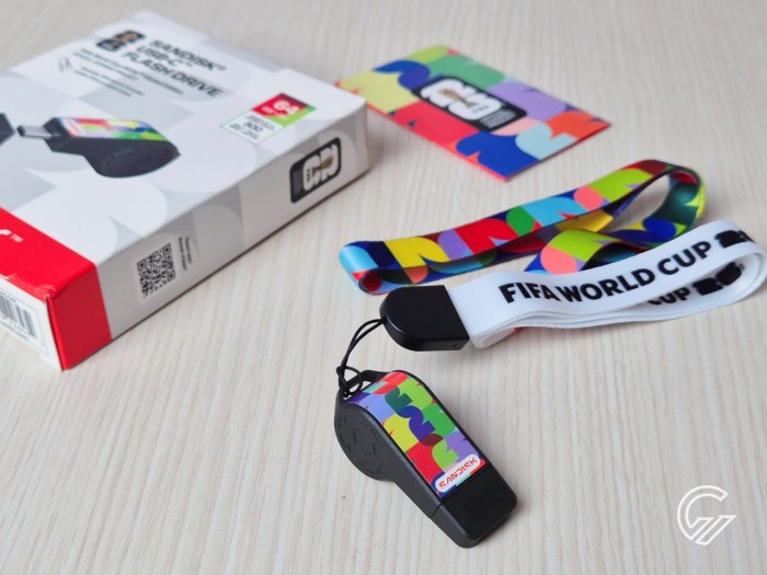 Review SANDISK USB-C Flash Drive FIFA World Cup 2026 Edition (1)