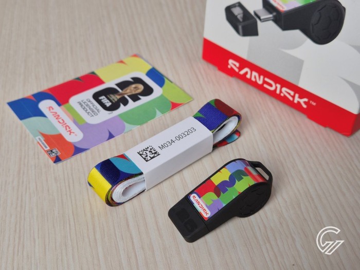 Review SANDISK USB-C Flash Drive FIFA World Cup 2026 Edition (7)