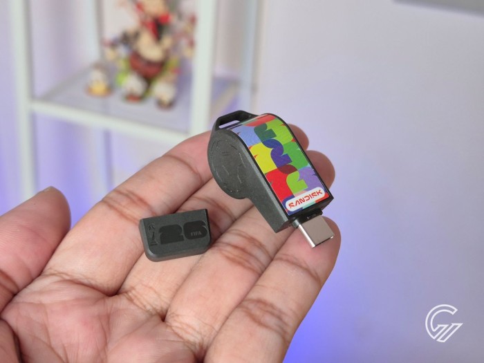 Review SANDISK USB-C Flash Drive FIFA World Cup 2026 Edition (8)