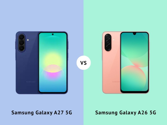 Samsung Galaxy A27 Vs Samsung Galaxy A26 - Header