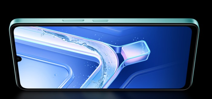 vivo Y05e Layar