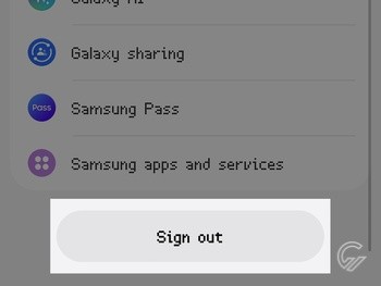 Cara Keluarkan dan Hapus Akun Samsung 2