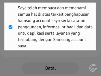 Cara Keluarkan dan Hapus Akun Samsung 8