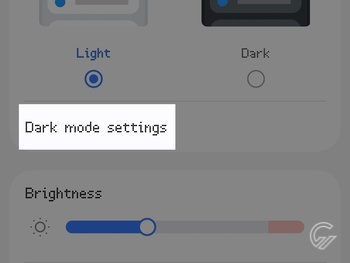 Cara Mode Gelap dan Terang Otomatis HP Samsung 2