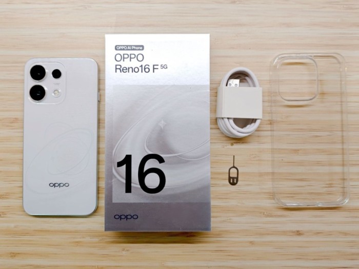 Rilis OPPO Reno16 F 5G Eco Pack (4)