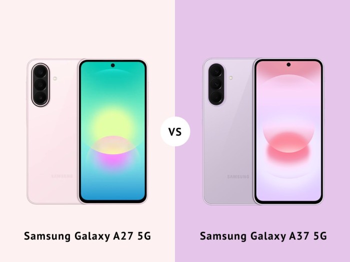 Samsung Galaxy A27 Vs Samsung Galaxy A37 - Header