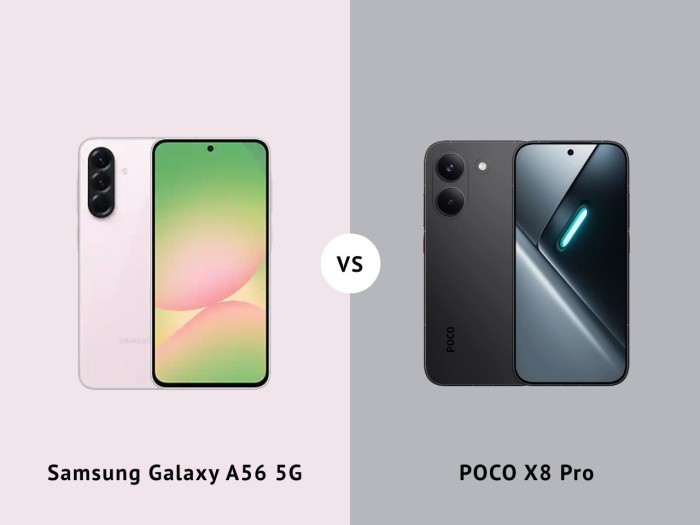 Samsung Galaxy A56 Vs POCO X8 Pro - Header