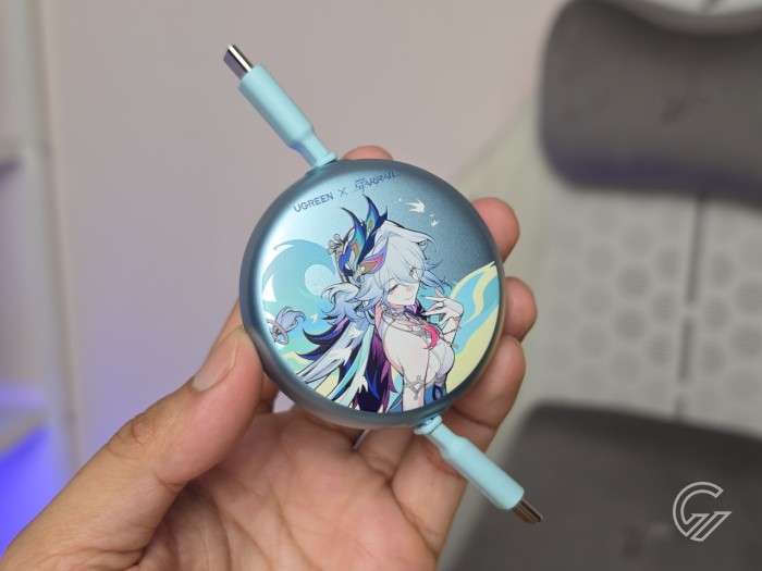 UGREEN Nexode Kabel USB-C Retractable Edisi Honkai: Star Rail