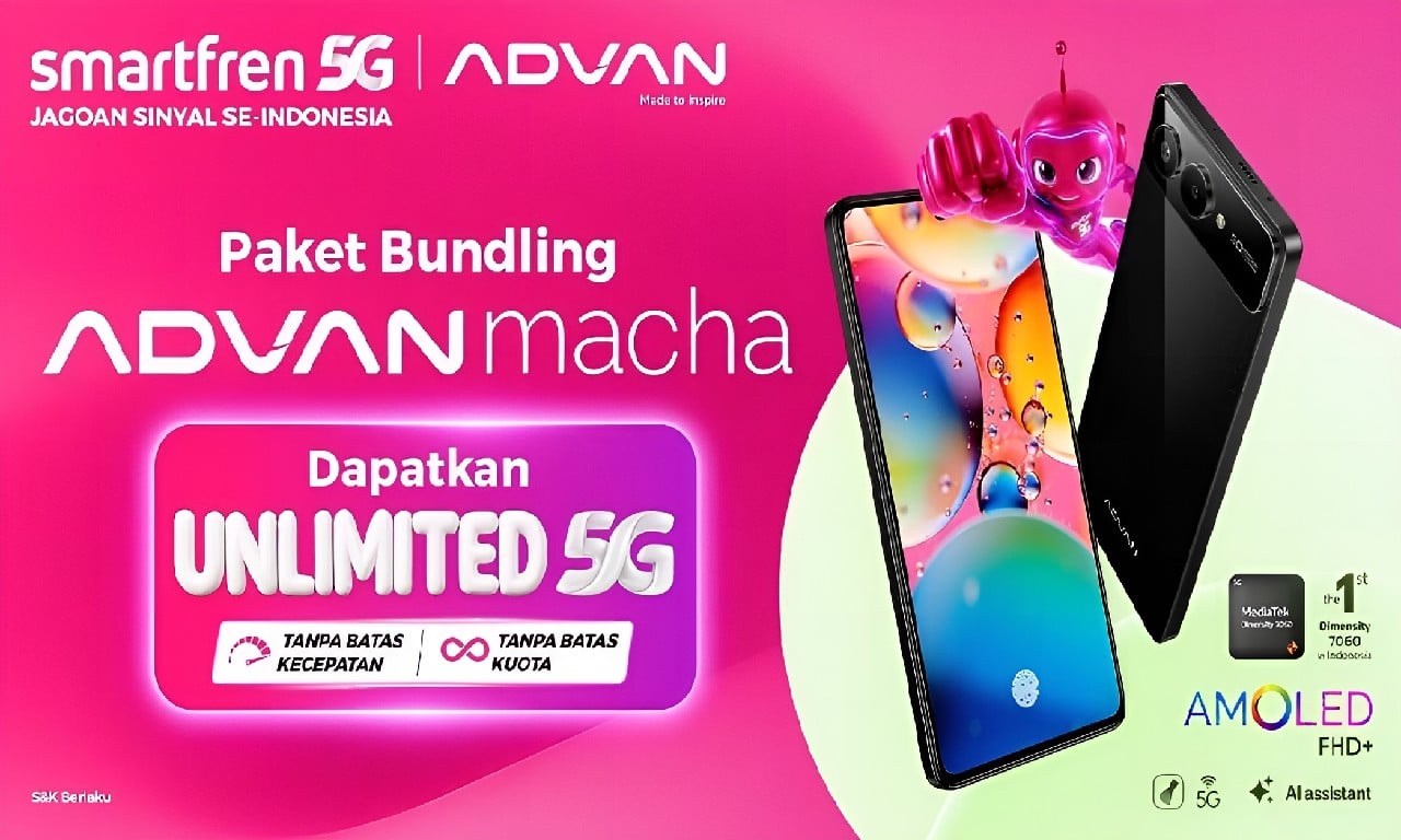 ADVAN Macha Bundling Bersama SMARTFREN -Header