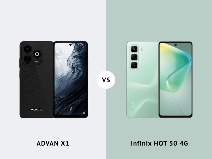 ADVAN X1 Vs Infinix HOT 50 - Header