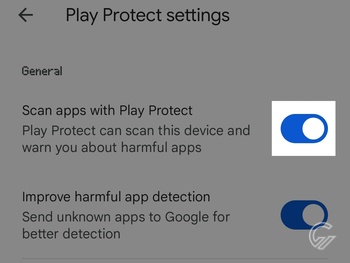 Cara Menonaktifkan Google Play Protect 4