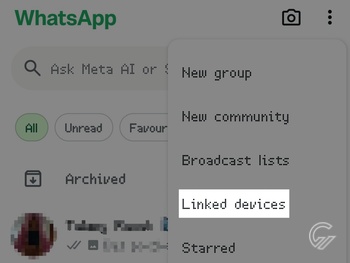 Cara Menyambungkan WhatsApp ke Laptop 1