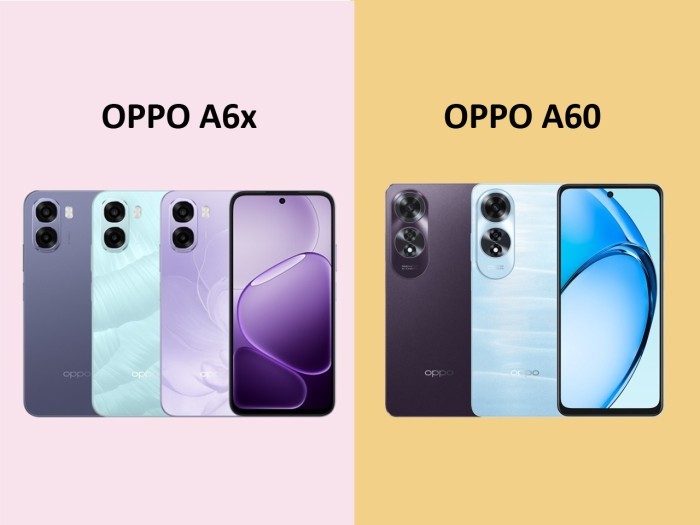 OPPO A6x vs OPPO A60