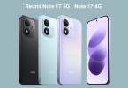 REDMI Note 17 5G vs Note 17 4G