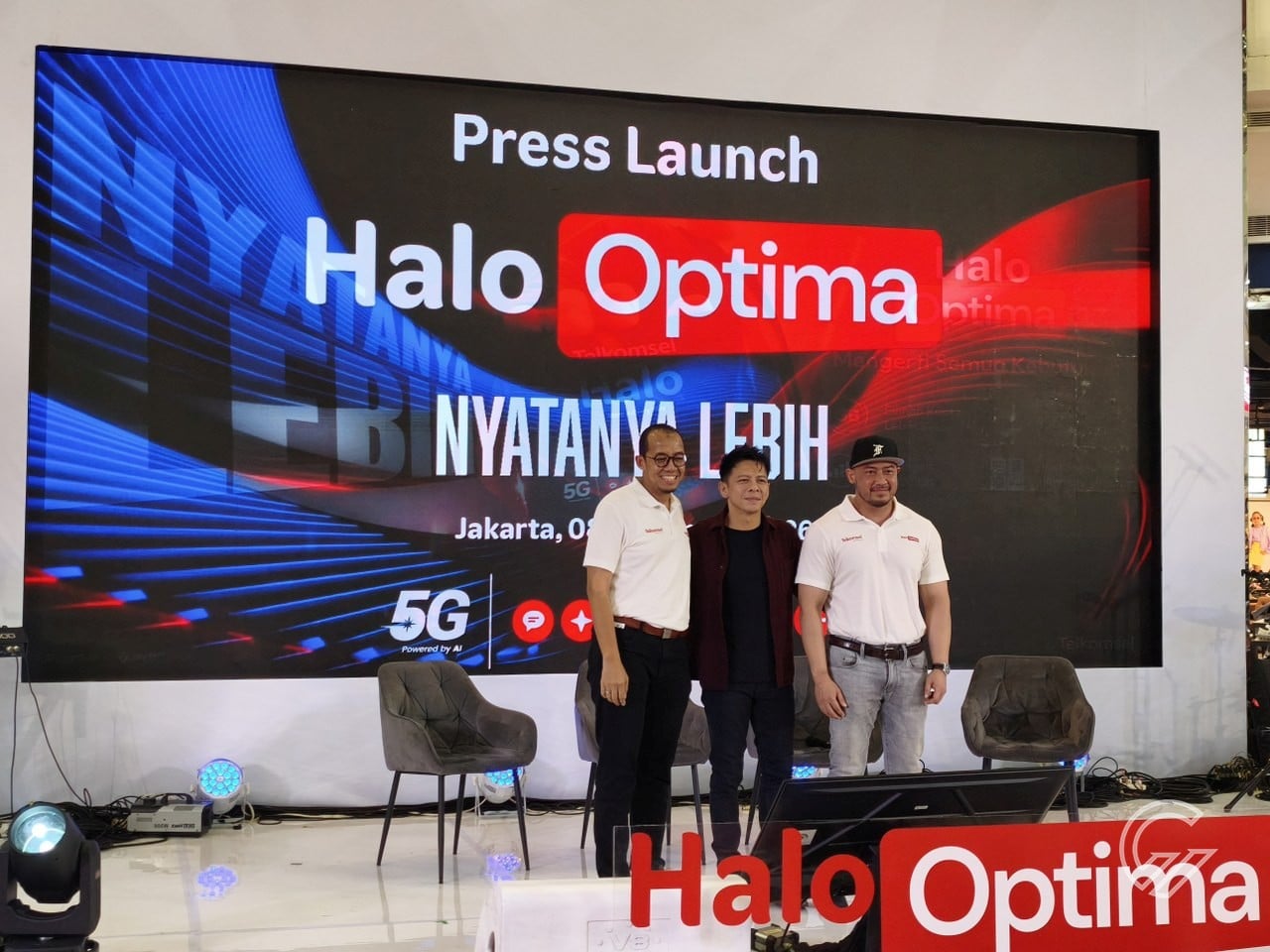 Telkomsel-Halo-Optima Berdiri