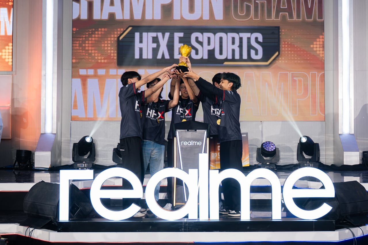 realme 828 Gaming Tournament menang