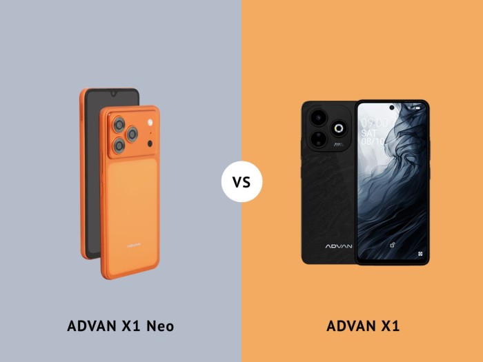 ADVAN X1 Neo Vs ADVAN X1 - Header