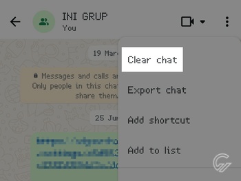 Cara Cepat Bersihkan Isi Chat WhatsApp 3